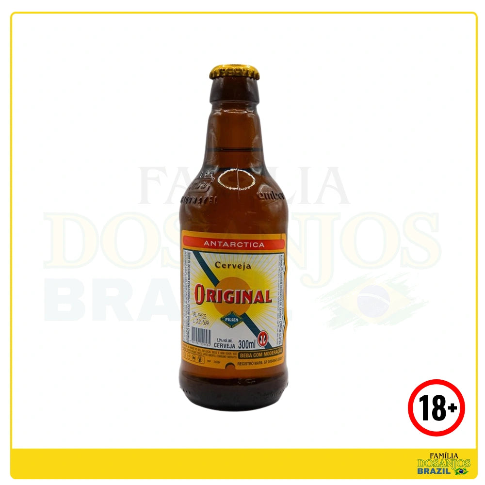 Antartica Cerveja de Garrafa 300ml
