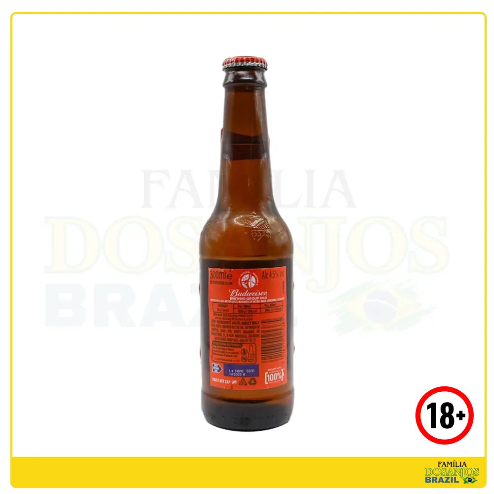 Budweiser Cerveja de Garrafa 330ml - DosAnjos UK -2