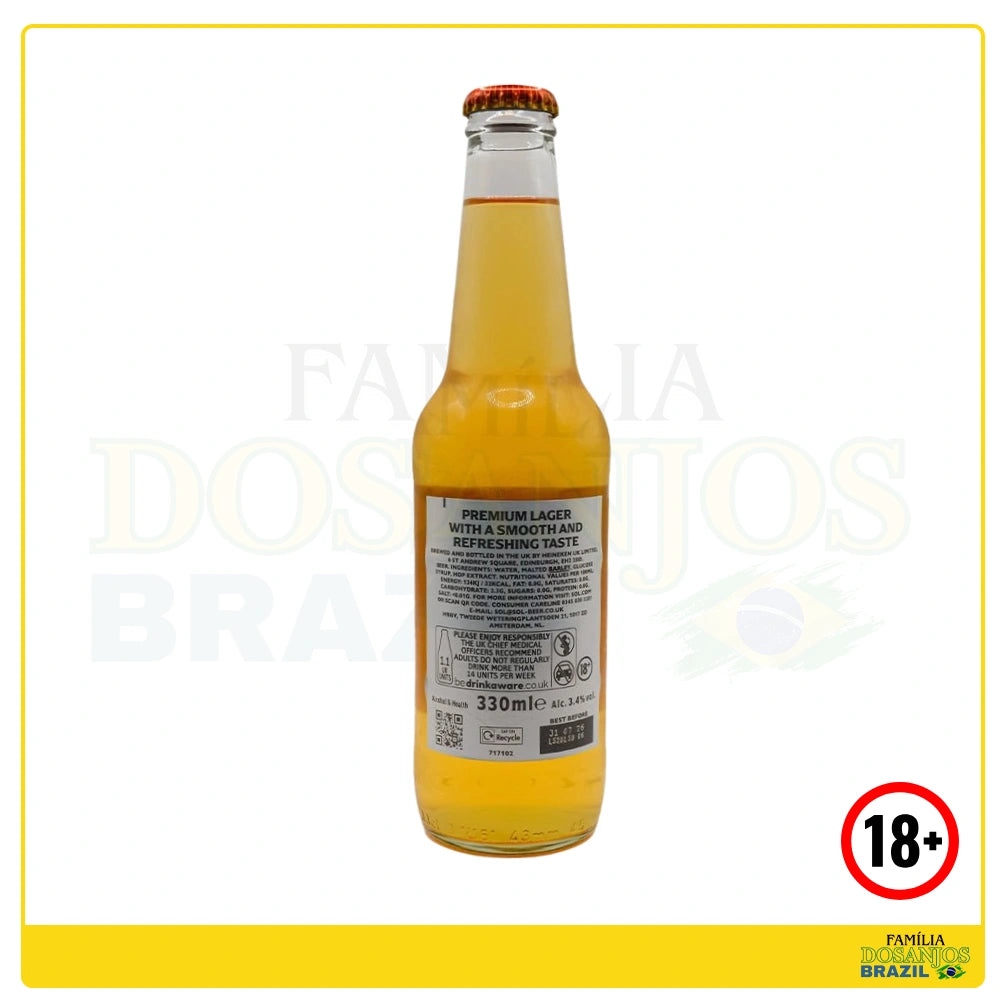 Sol Cerveja de Garrafa 330ml - 2