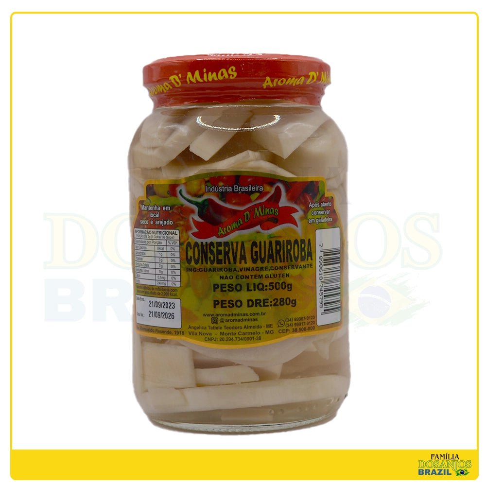 Aroma D'Minas Conserva Guariroba 500g - Dos Anjos UK