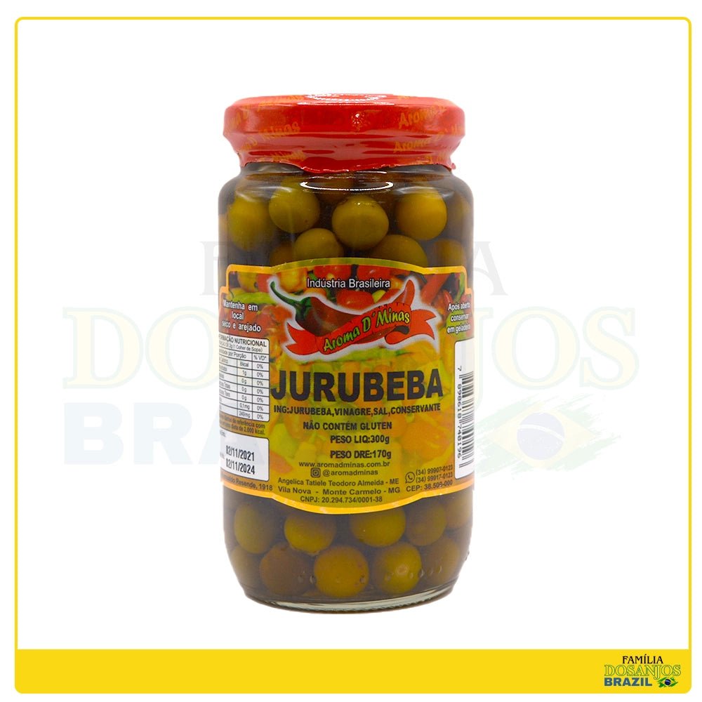 Aroma D'Minas Jurubeba Em Conserva 300g - Dos Anjos UK