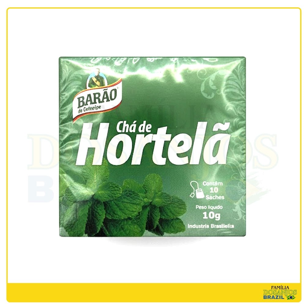 Barão de Cotegipe Chá de Hortelã 10x10g - Dos Anjos UK