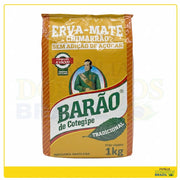 Barão de Cotegipe Tradicional Erva - Mate Chimarrão 1kg - Dos Anjos UK