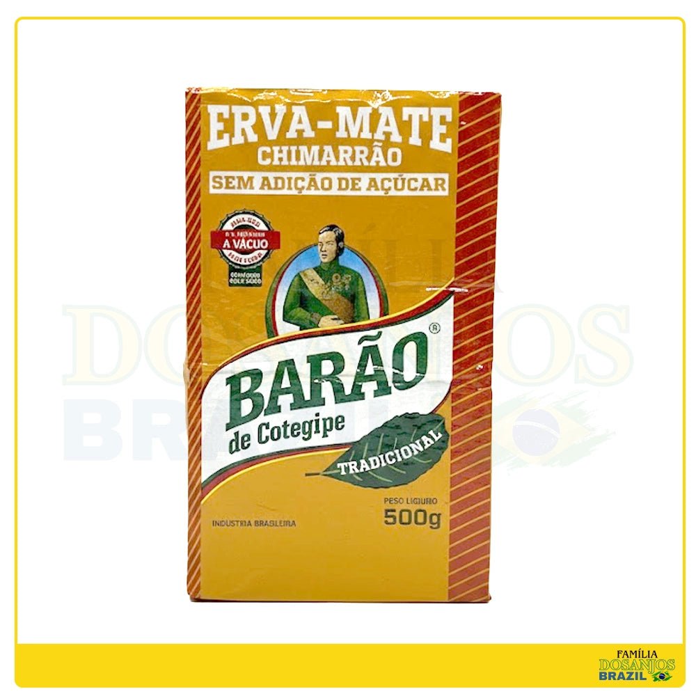 Barão de Cotegipe Tradicional Erva - Mate Chimarrão 500g - Dos Anjos UK
