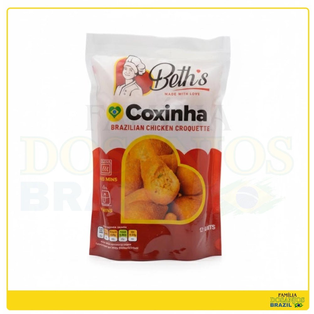 Beths Coxinha de frango 12 unidas - Dos Anjos UK