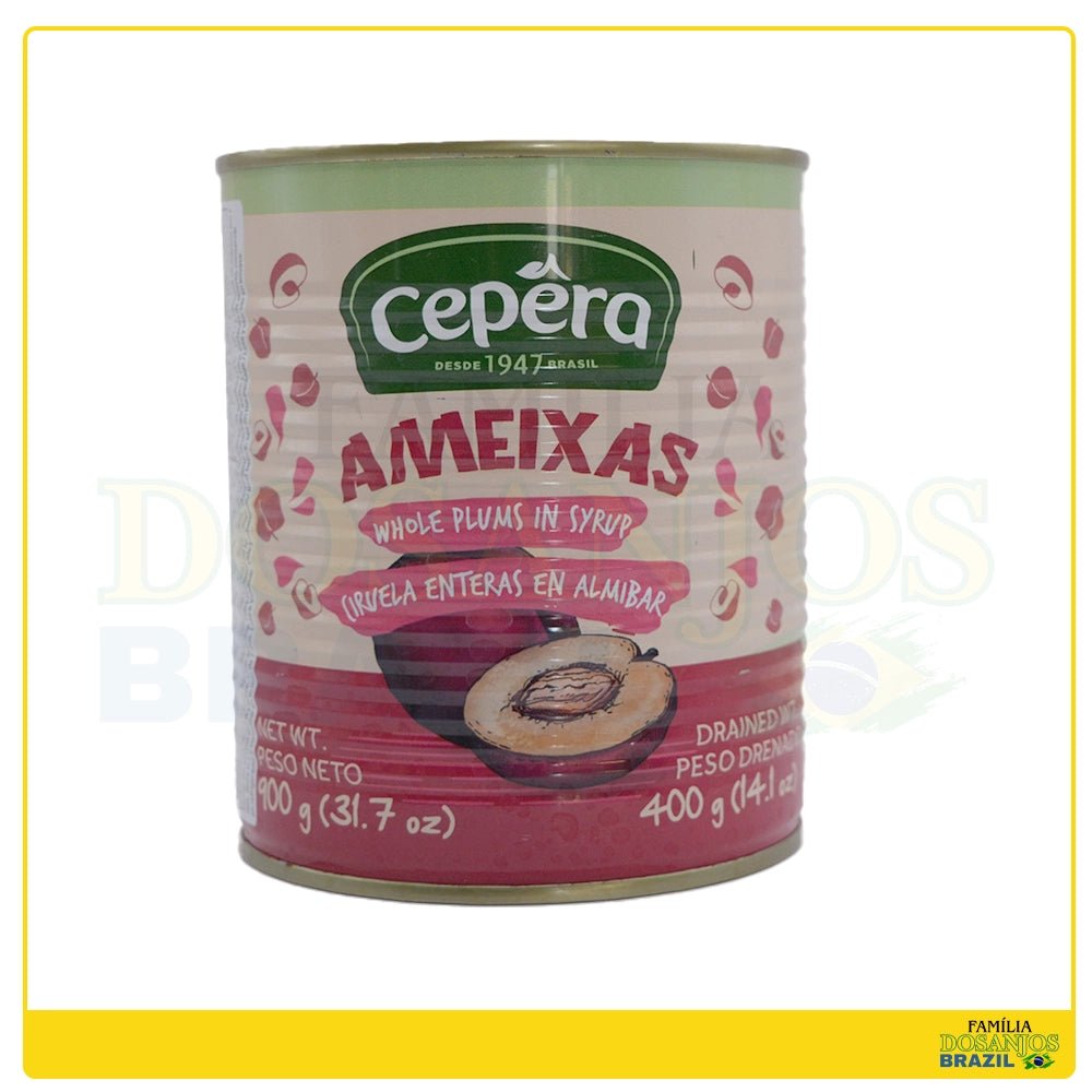 Cepêra Ameixa Em Calda Lata 400g - Dos Anjos UK
