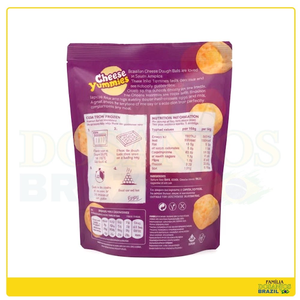 Cheese Yummies Pao de queijo 18 unidades - Dos Anjos UK
