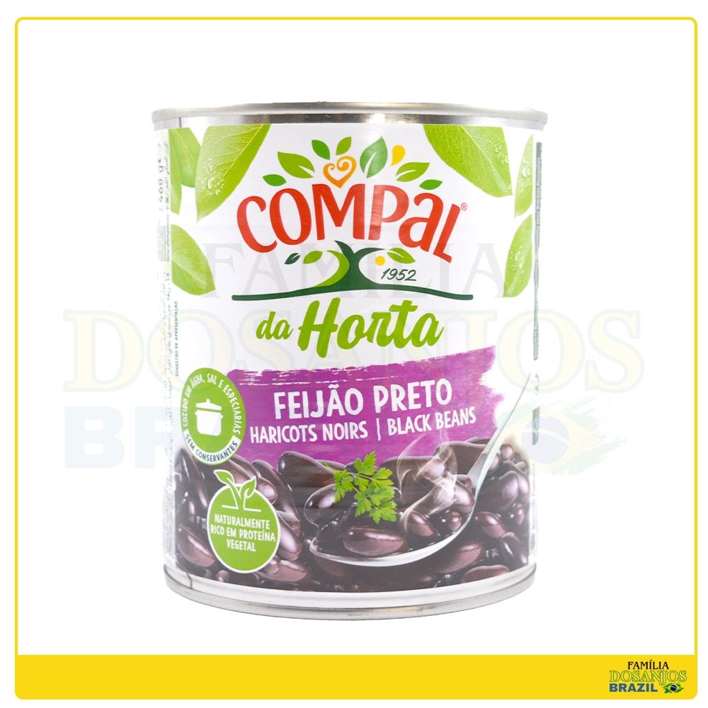 Compal Feijão Preto 845g - Dos Anjos UK