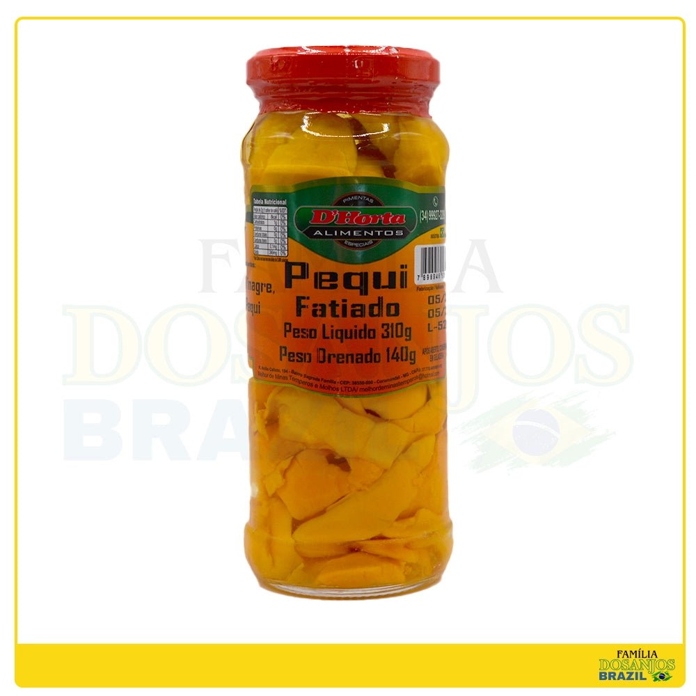 D’Horta Alimentos Pequi Fatiado 310g - Dos Anjos UK
