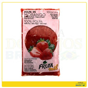 Frutamil Polpa de Morango 100g - Dos Anjos UK