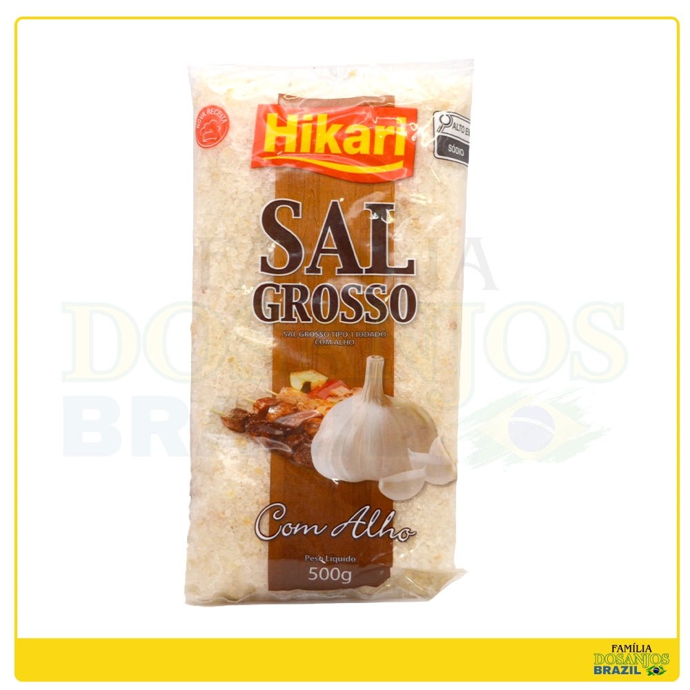 Hikari Sal Grosso Com Alho 500g - Dos Anjos UK