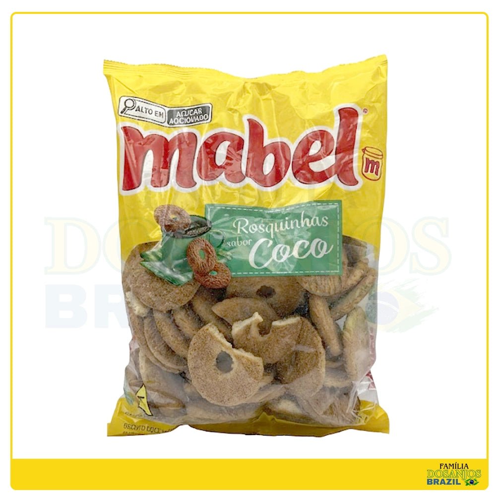 Mabel Rosquinhas Sabor Coco 350g - Dos Anjos UK