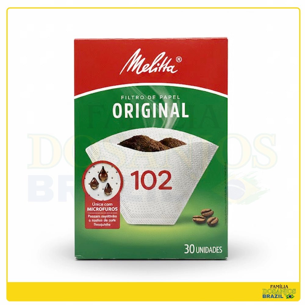 Melitta Filtro de Papel 102 30 unidades - Dos Anjos UK