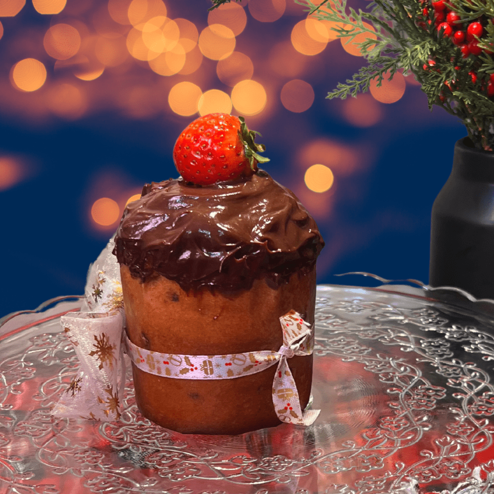 Mini chocotone trufado brigadeiro gourmet - Dos Anjos UK