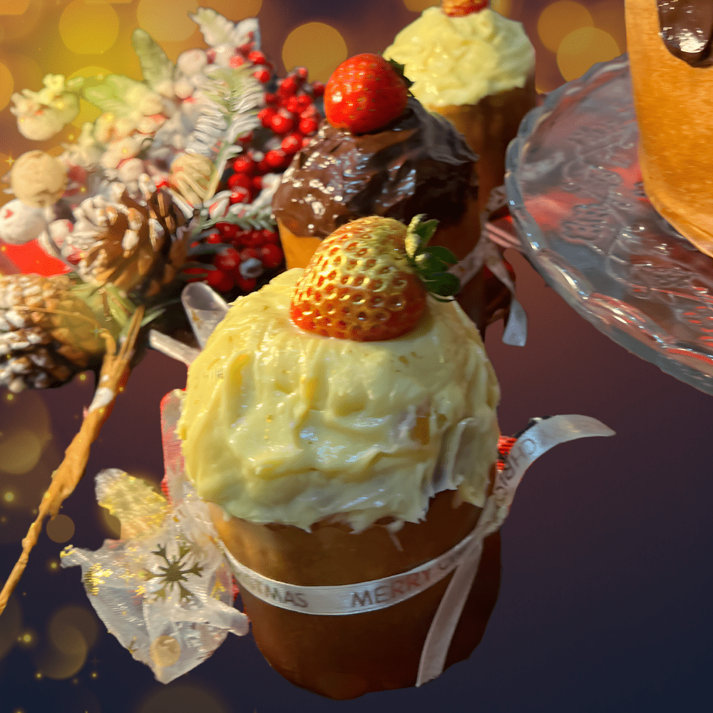 Mini chocotone trufado brigadeiro gourmet - Dos Anjos UK