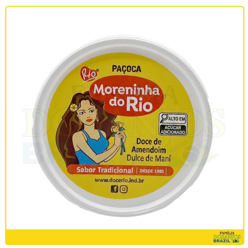 Moreninha do Rio Paçoca Quadrada 1kg - Dos Anjos UK