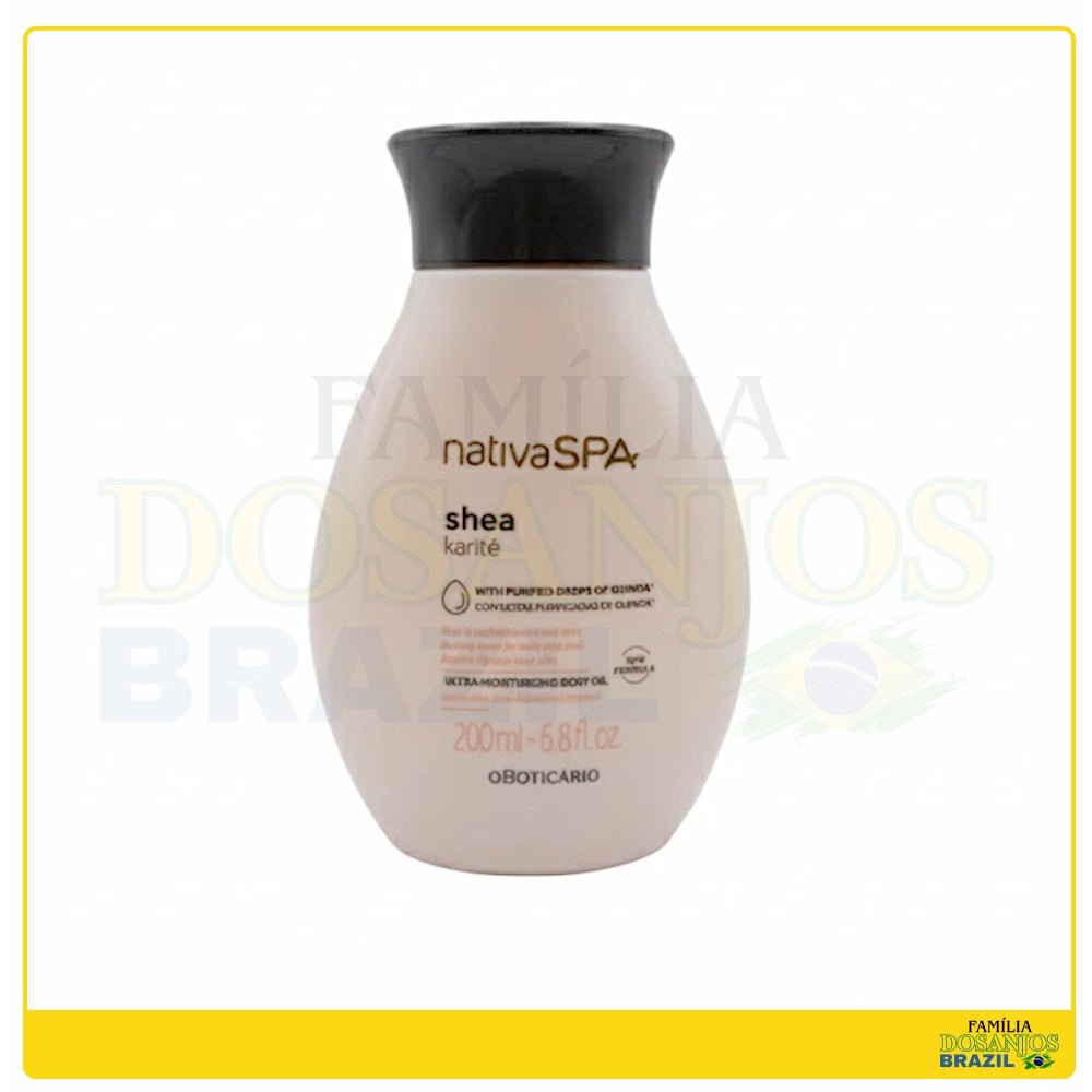 O Boticário Nativa Spa Óleo Corporal Karité 200ml - Dos Anjos UK