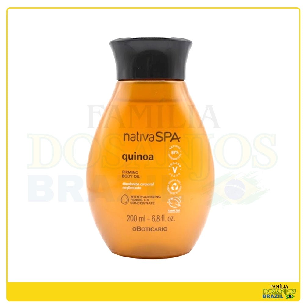 O Boticário Nativa Spa Óleo Corporal Quinoa 200ml - Dos Anjos UK