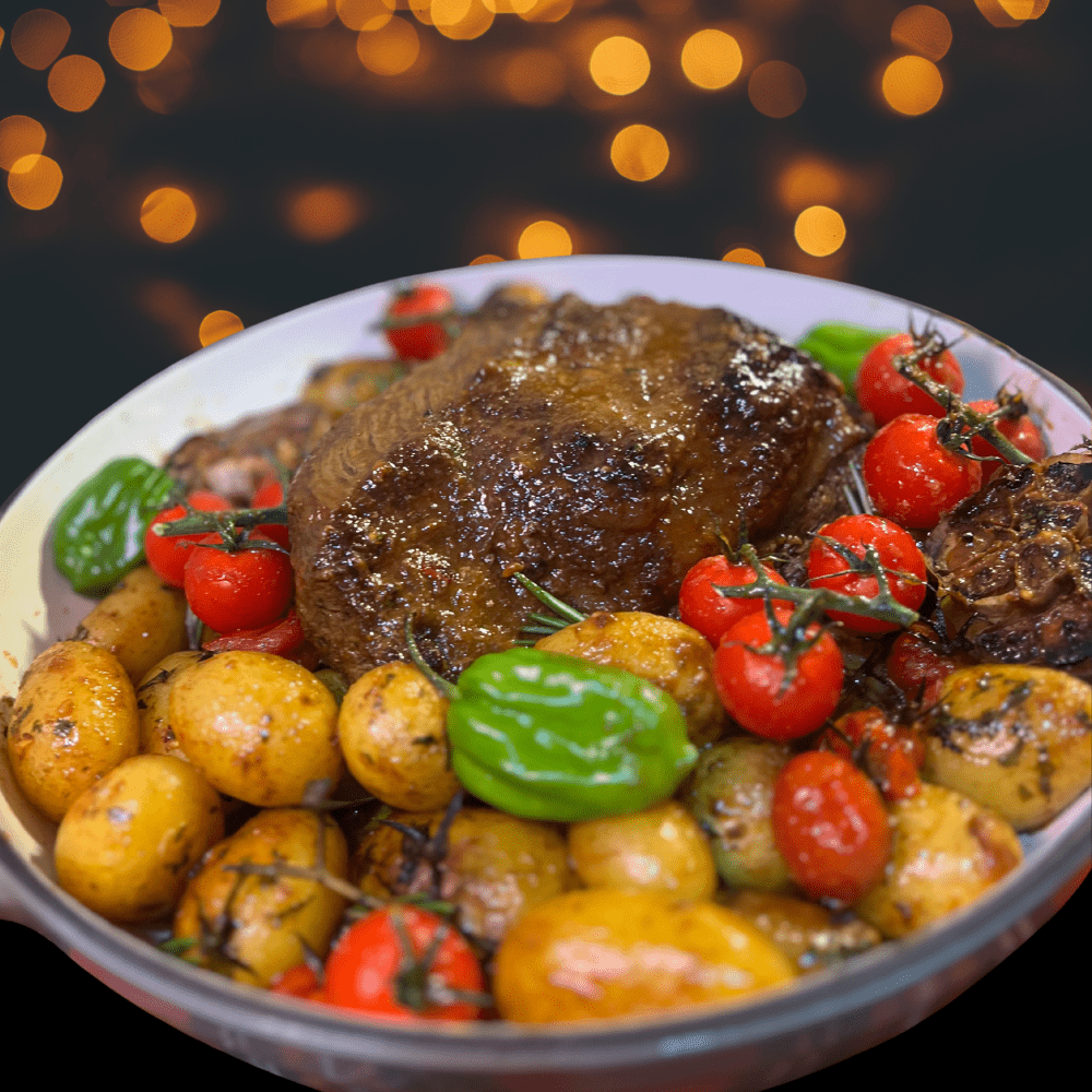 Picanha Recheada Com Legumes e queijo - Dos Anjos UK