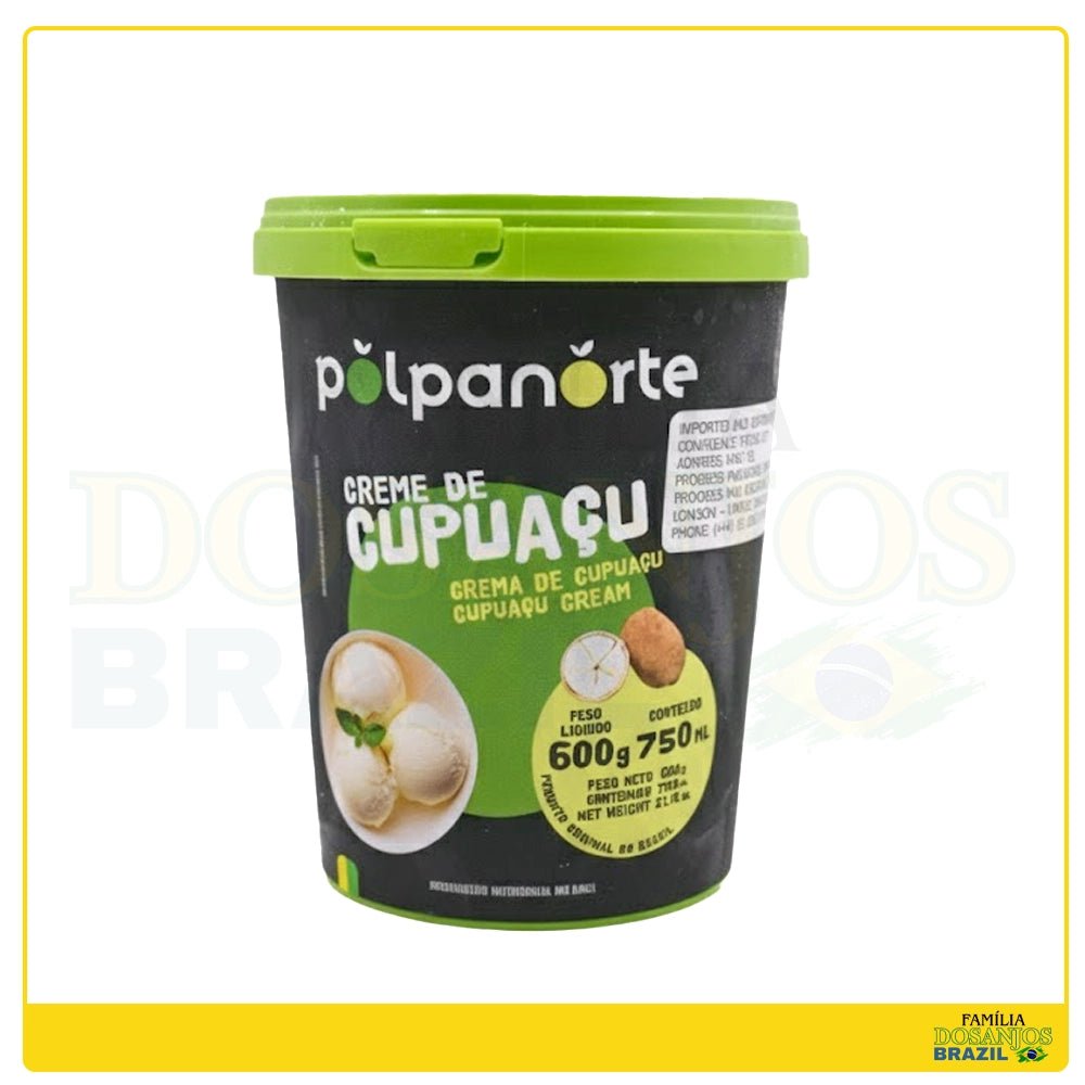 Polpanorte Creme de Cupuaçu 600g - Dos Anjos UK