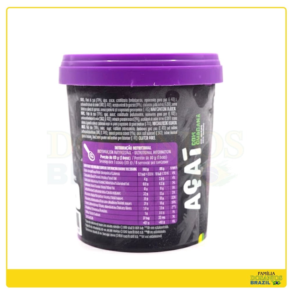 Polpanorte Sorvete de Açaí com Guaraná 500g - Dos Anjos UK