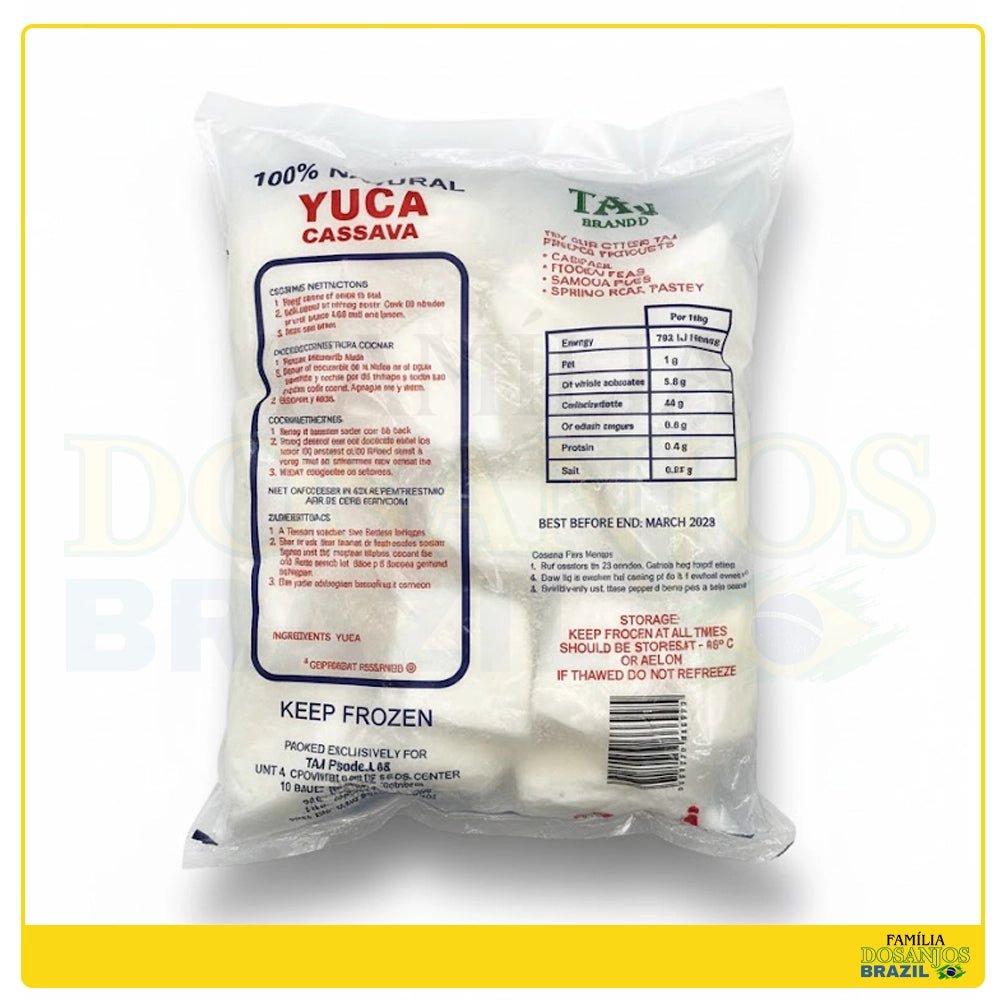 Taj Tropica Mandioca Yuca 1kg - Dos Anjos UK