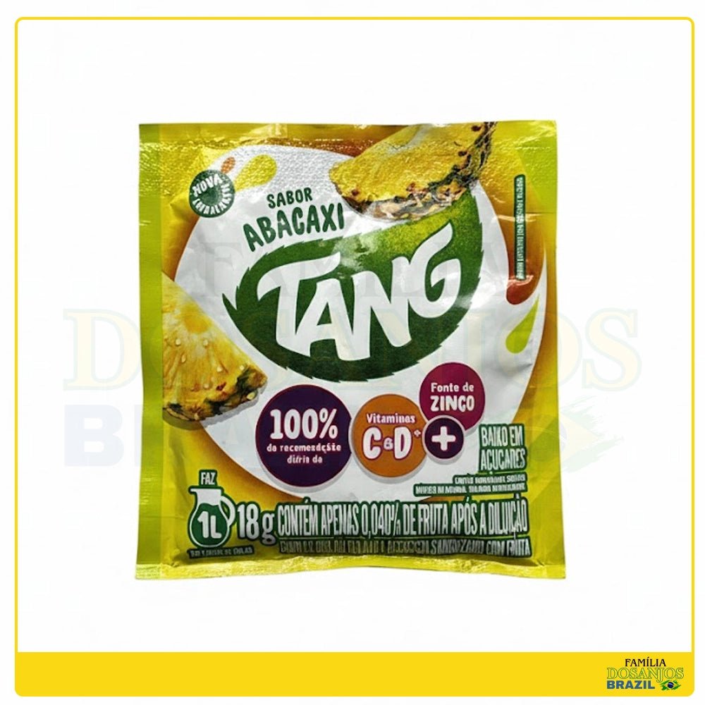 Tang Suco em Pó Sabor Abacaxi Sache 18g - Dos Anjos UK