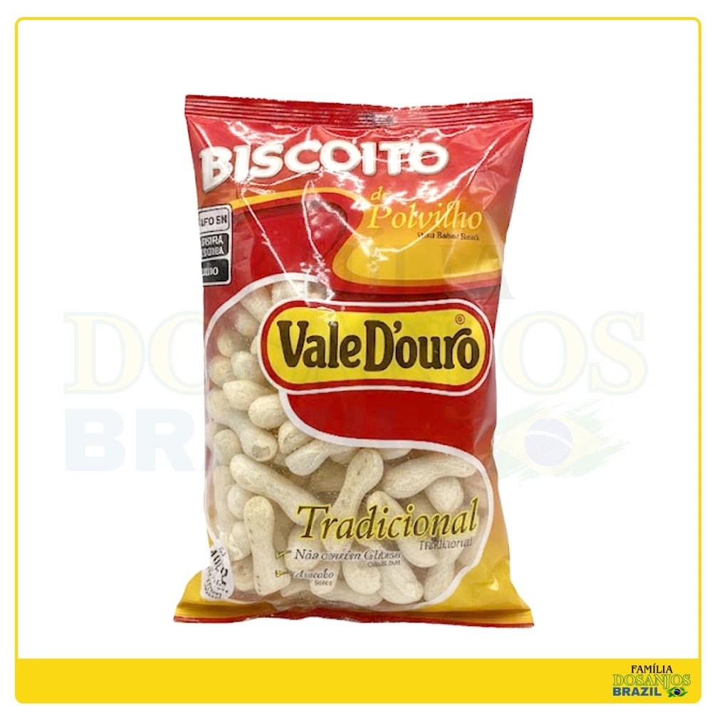 Vale D'ouro Biscoito de Polvilho Tradicional 100g - Dos Anjos UK
