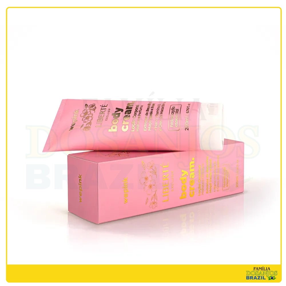 Wepink Body Cream Liberté Exclusif Desodorante Hidratante 200ml - Dos Anjos UK