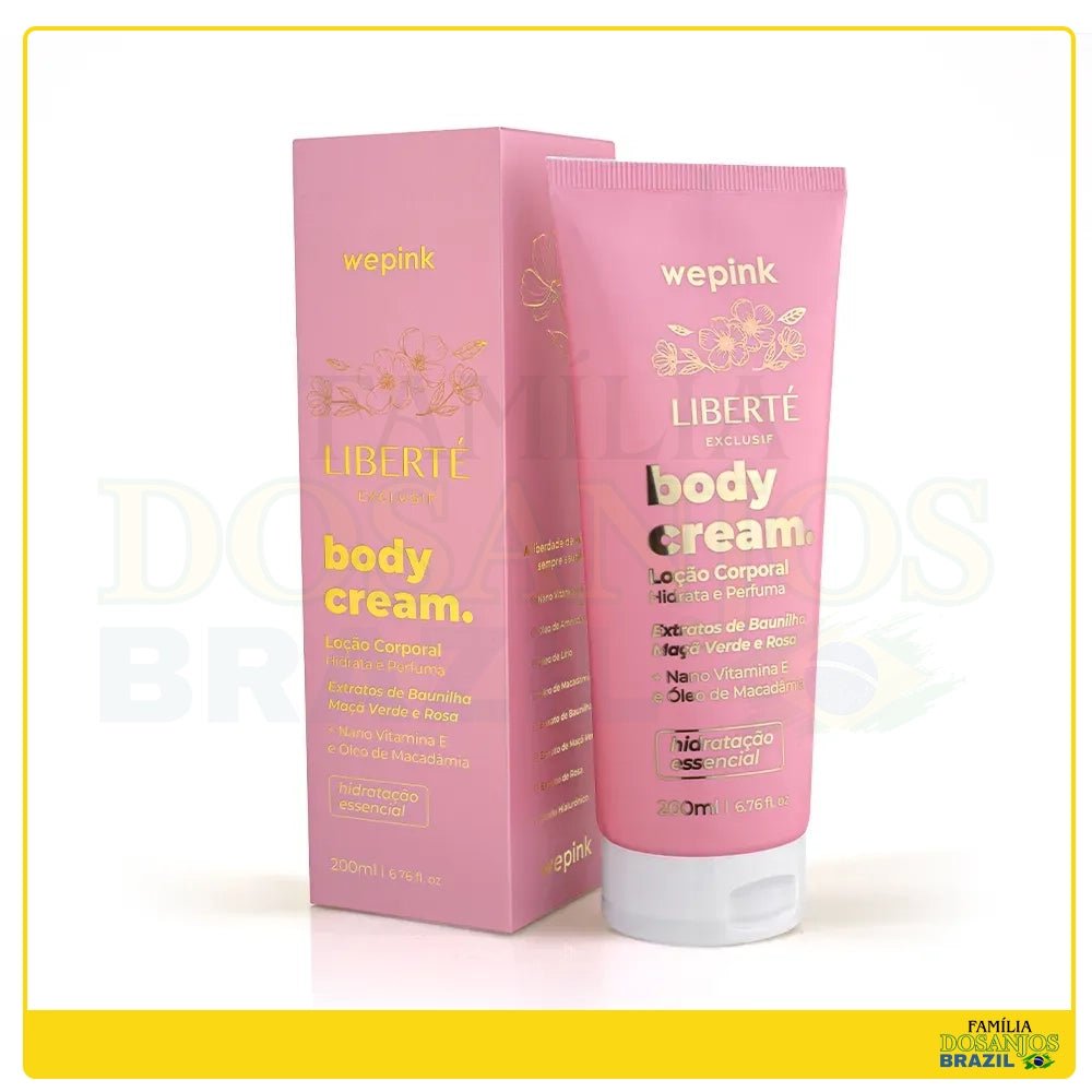 Wepink Body Cream Liberté Exclusif Desodorante Hidratante 200ml - Dos Anjos UK