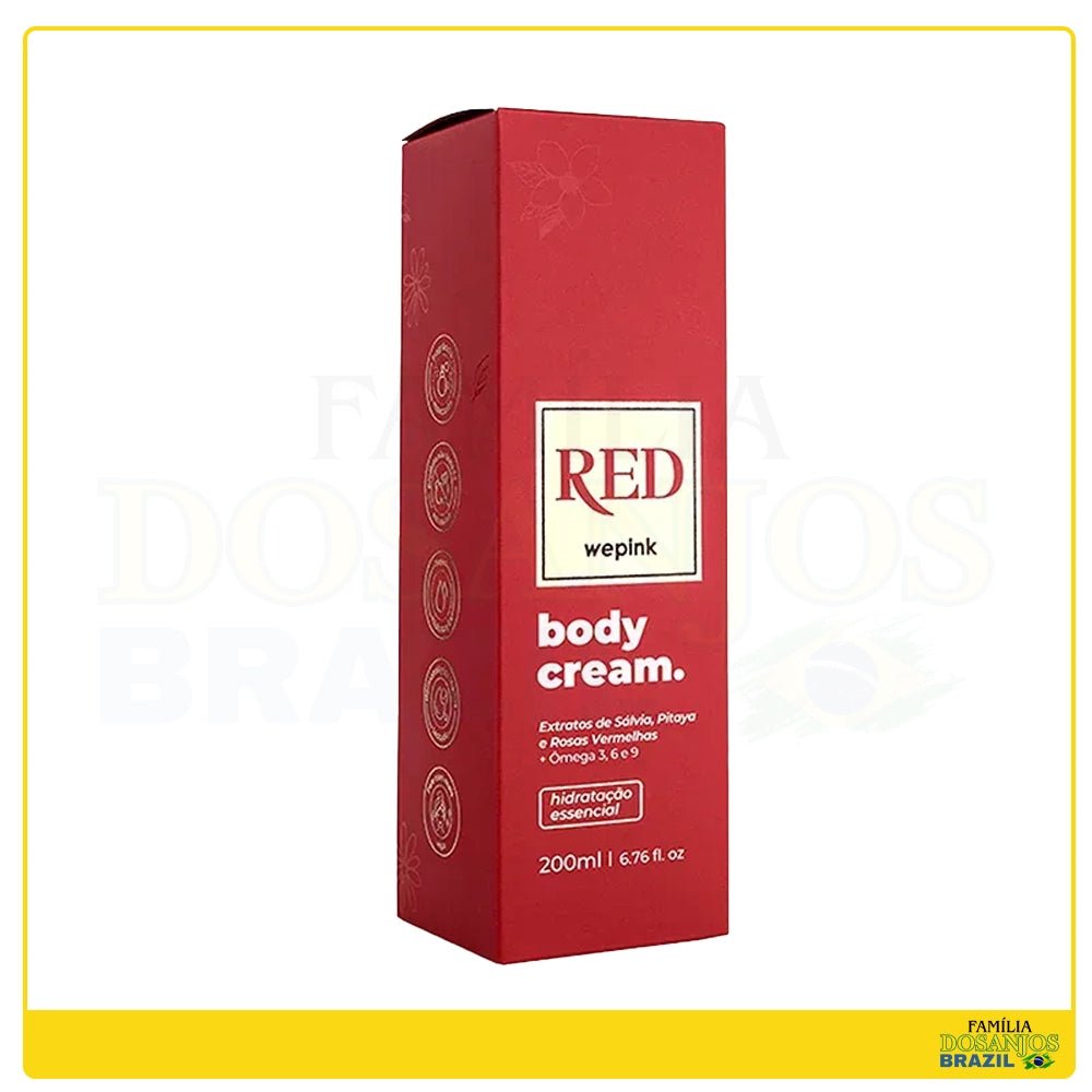 Wepink Body Cream Red Desodorante Hidratante 200ml - Dos Anjos UK