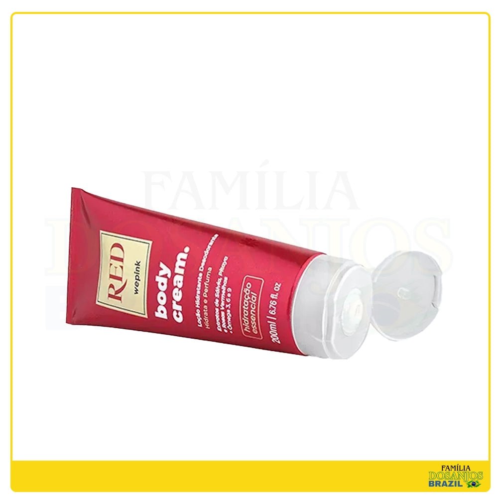 Wepink Body Cream Red Desodorante Hidratante 200ml - Dos Anjos UK