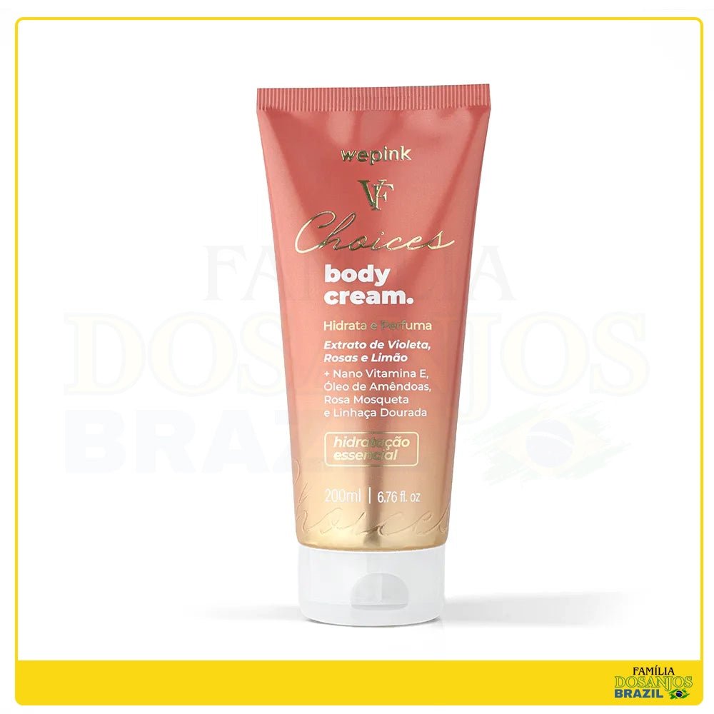 Wepink Body Cream VF Choices Desodorante Hidratante 200ml - Dos Anjos UK