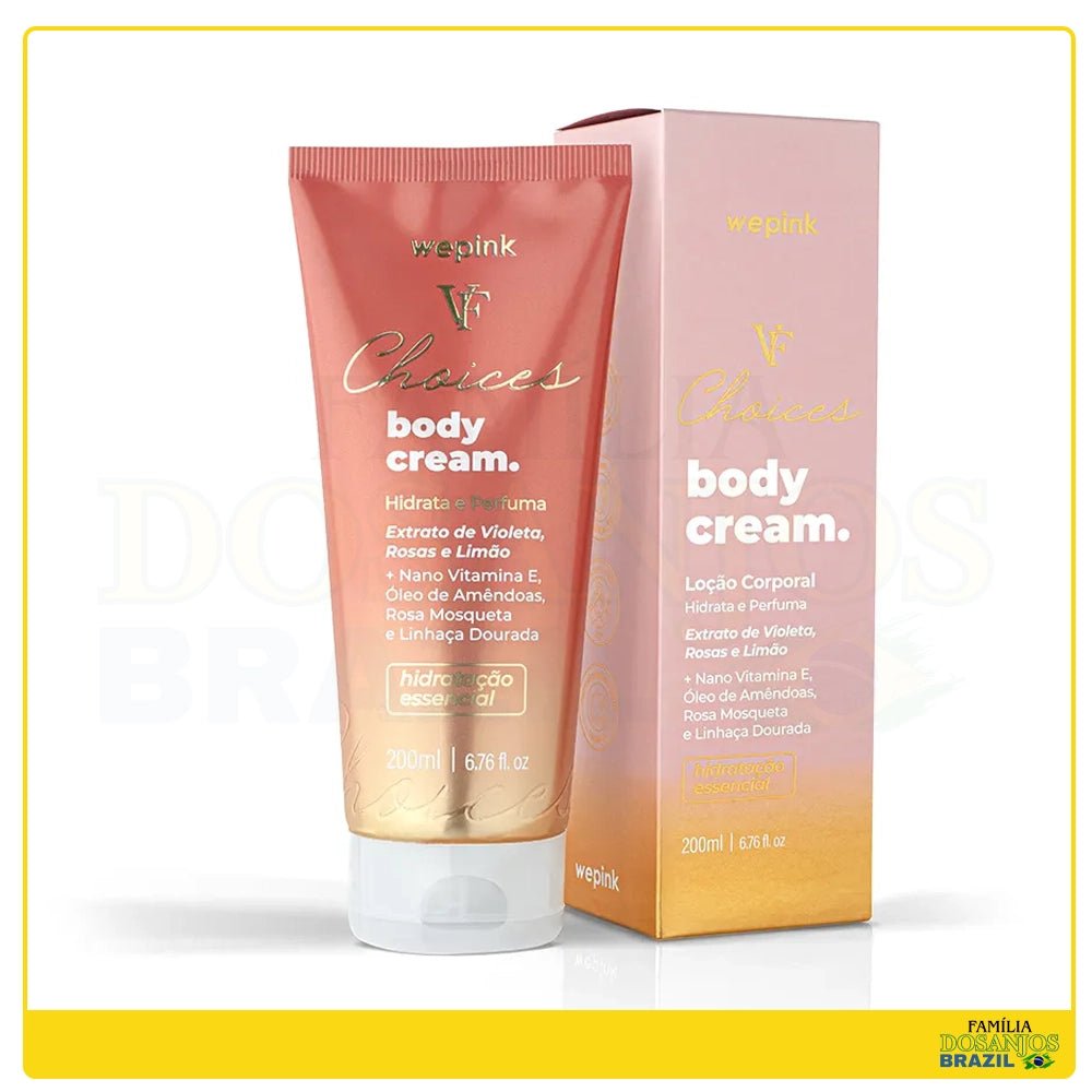Wepink Body Cream VF Choices Desodorante Hidratante 200ml - Dos Anjos UK
