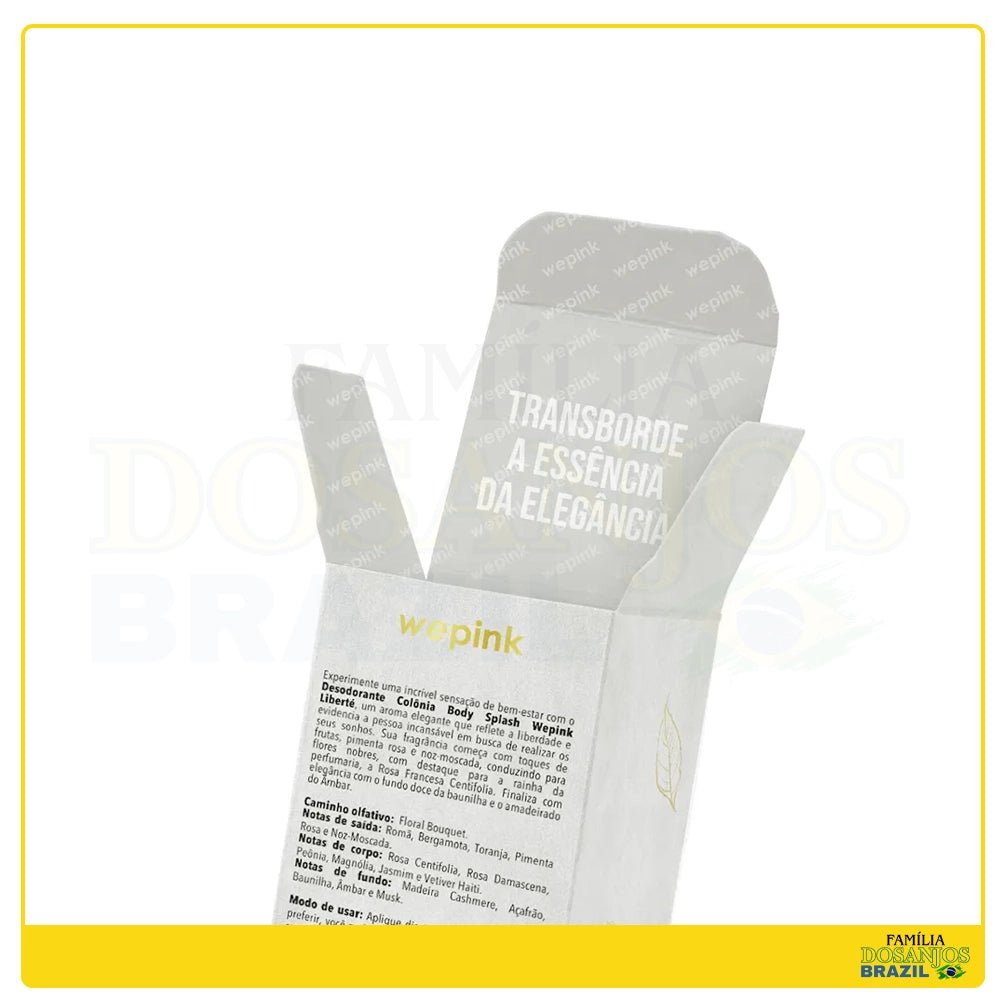 Wepink Body Splash Liberté Desodorante Colônia 200ml - Dos Anjos UK