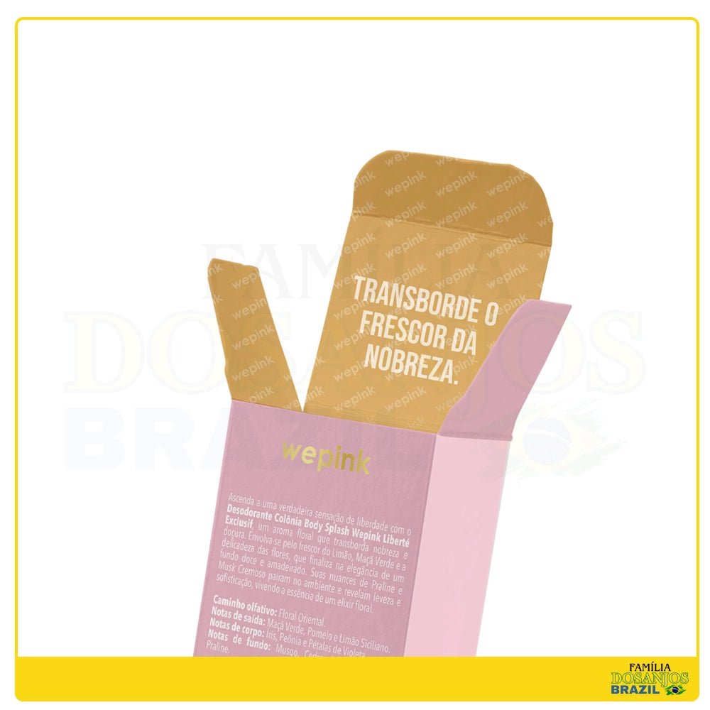 Wepink Body Splash Liberté Exclusif Desodorante Colônia 200ml - Dos Anjos UK