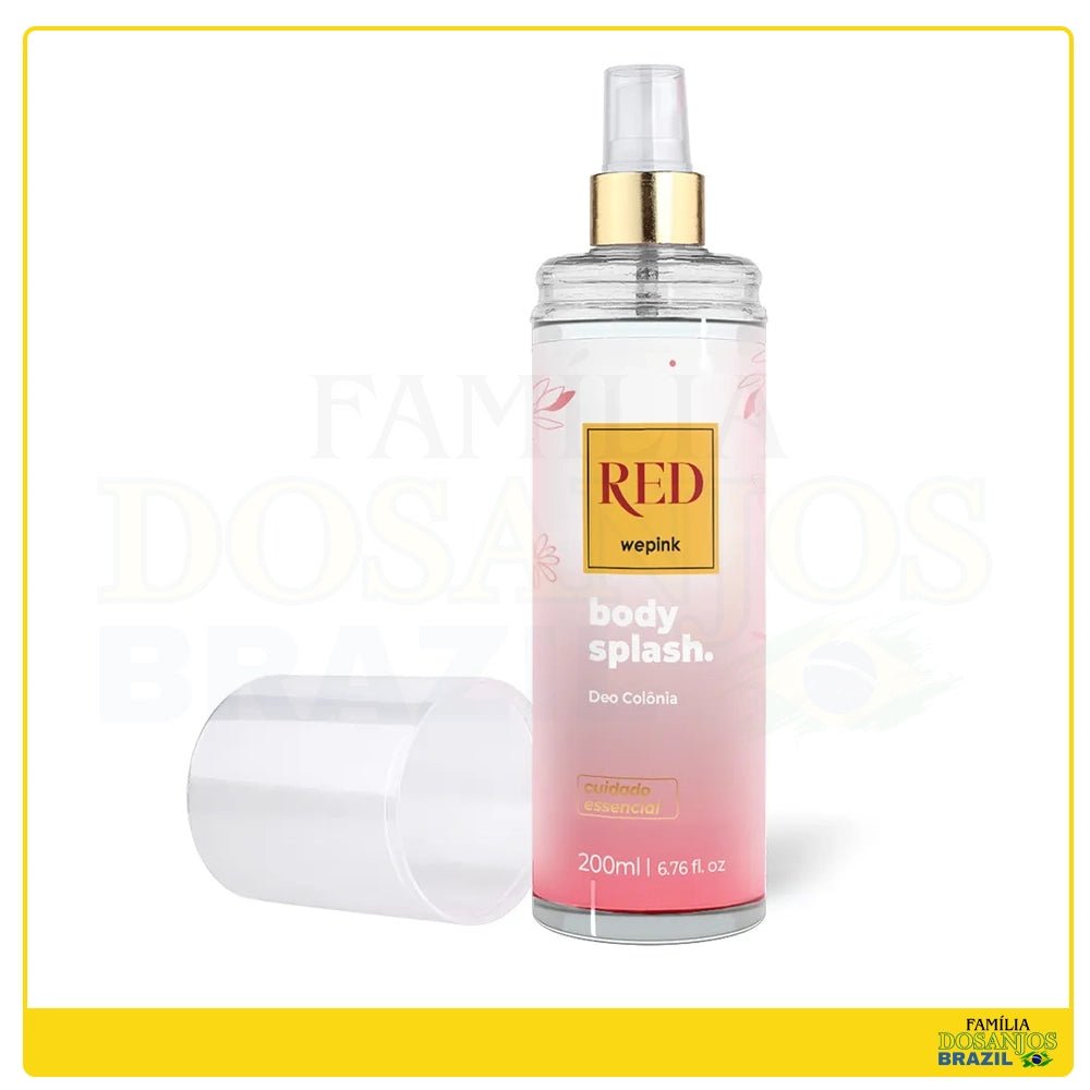 Wepink Body Splash Red Desodorante Colônia 200ml - Dos Anjos UK