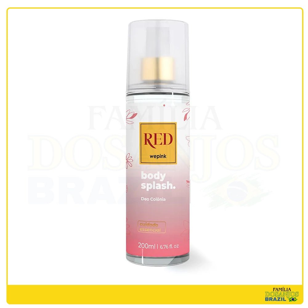 Wepink Body Splash Red Desodorante Colônia 200ml - Dos Anjos UK