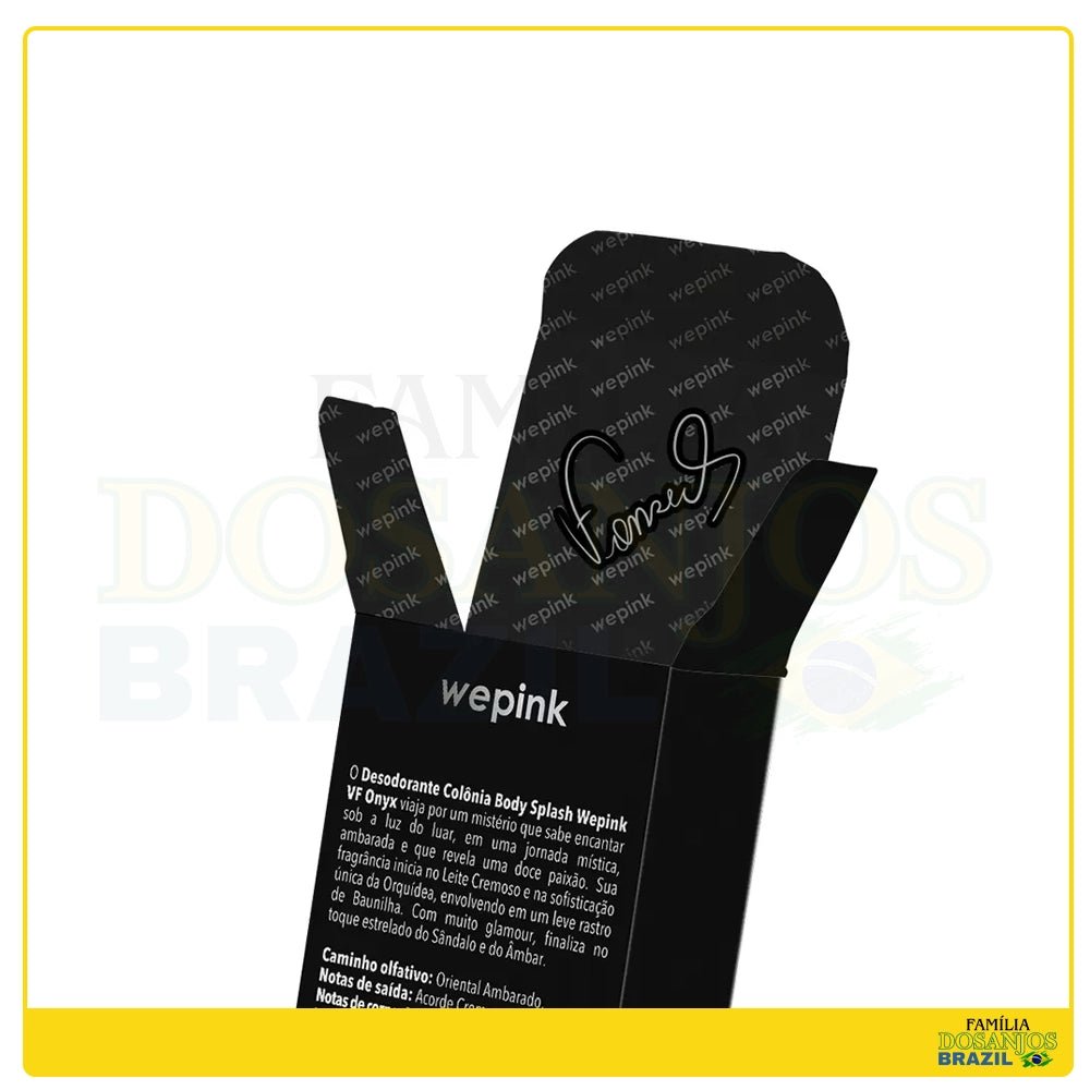 Wepink Body Splash VF Onyx Desodorante Colônia 200ml - Dos Anjos UK